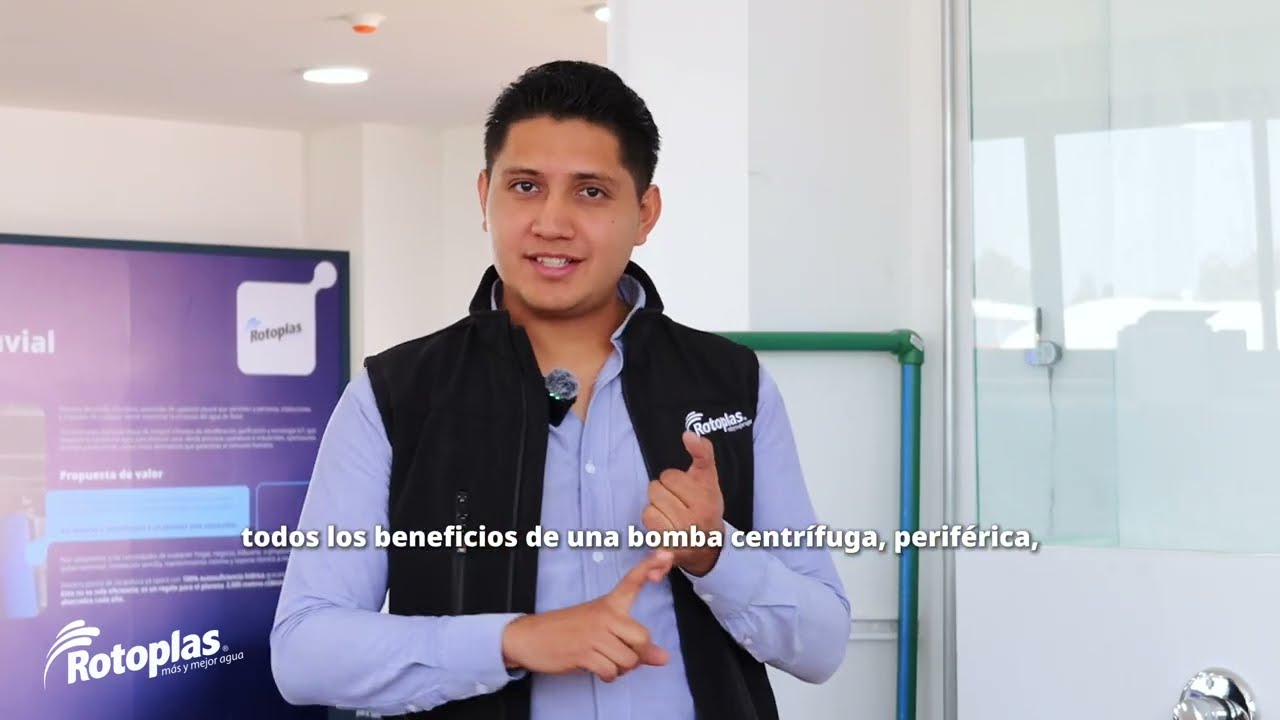 Bomba inteligente Rotoplas, sin ruido, con ahorro y más presión.