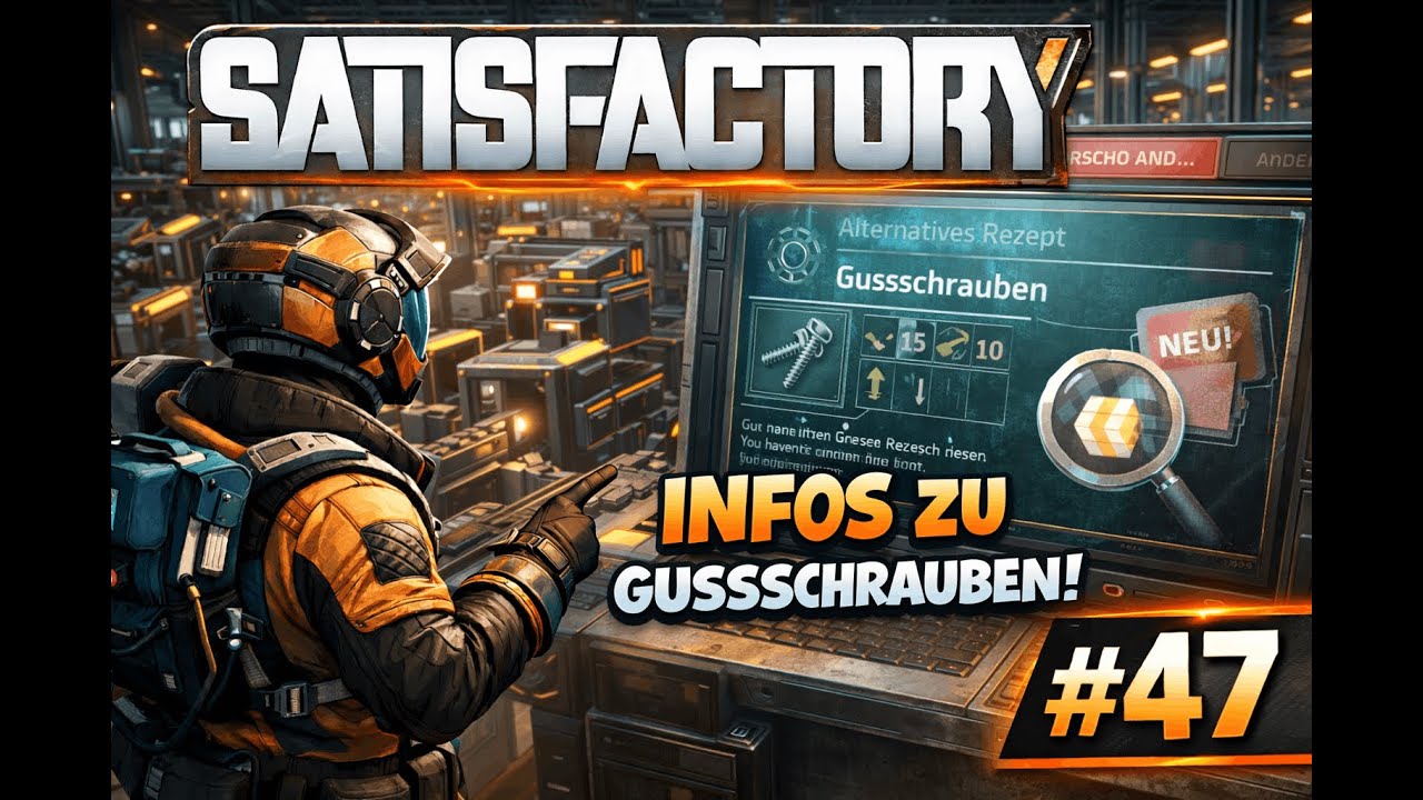 E47 - Gussschrauben - Die Suche beginnt