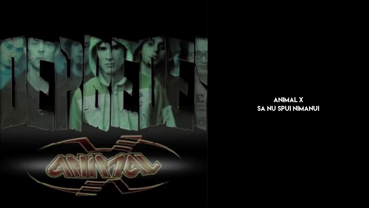 Animal X - Sa nu spui nimanui (Official Audio)