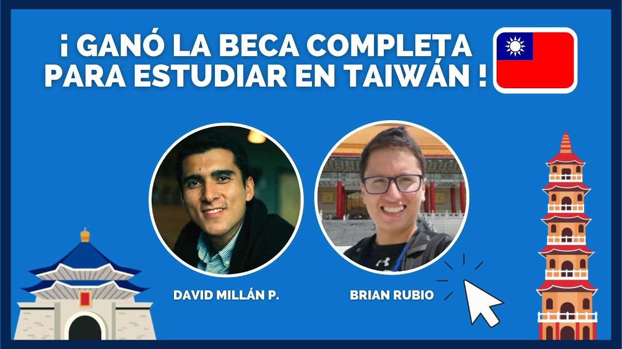Ganó BECA para estudiar en Taiwan ¡GRATIS!