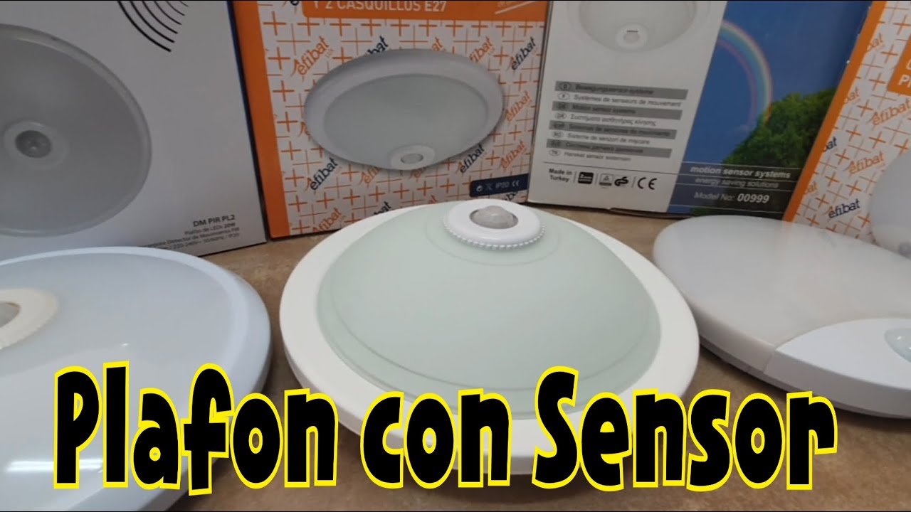 Plafón con detector