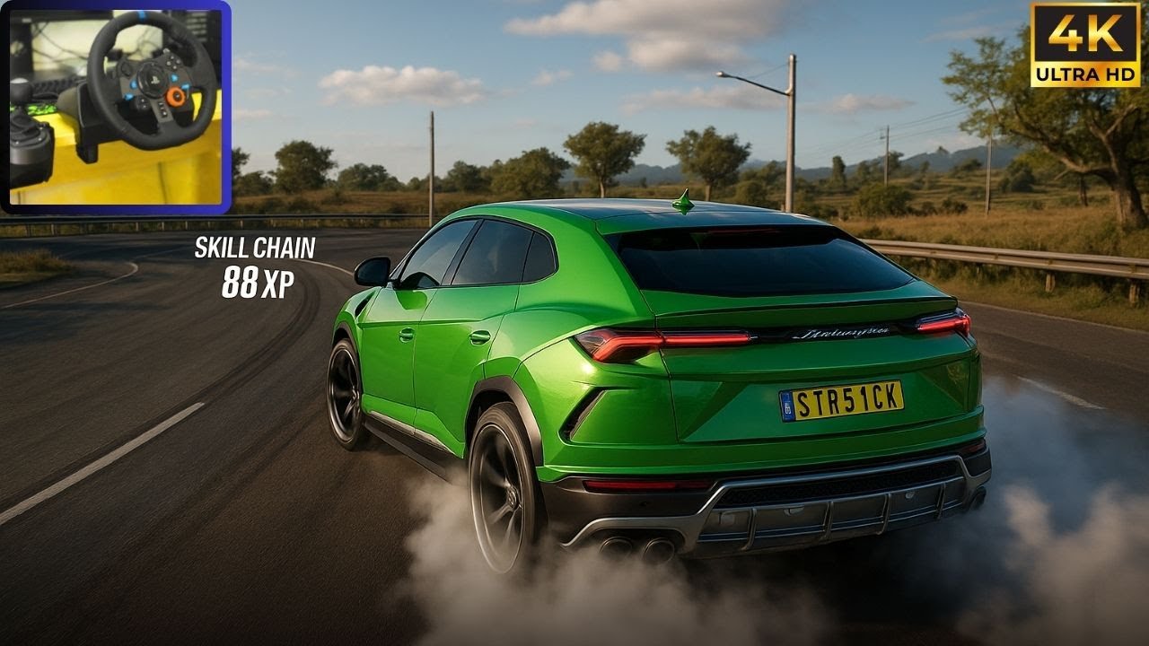 Rebuilding Lamborghini Urus (1500HP) | Forza Horizon 5 Steering Wheel Gameplay
