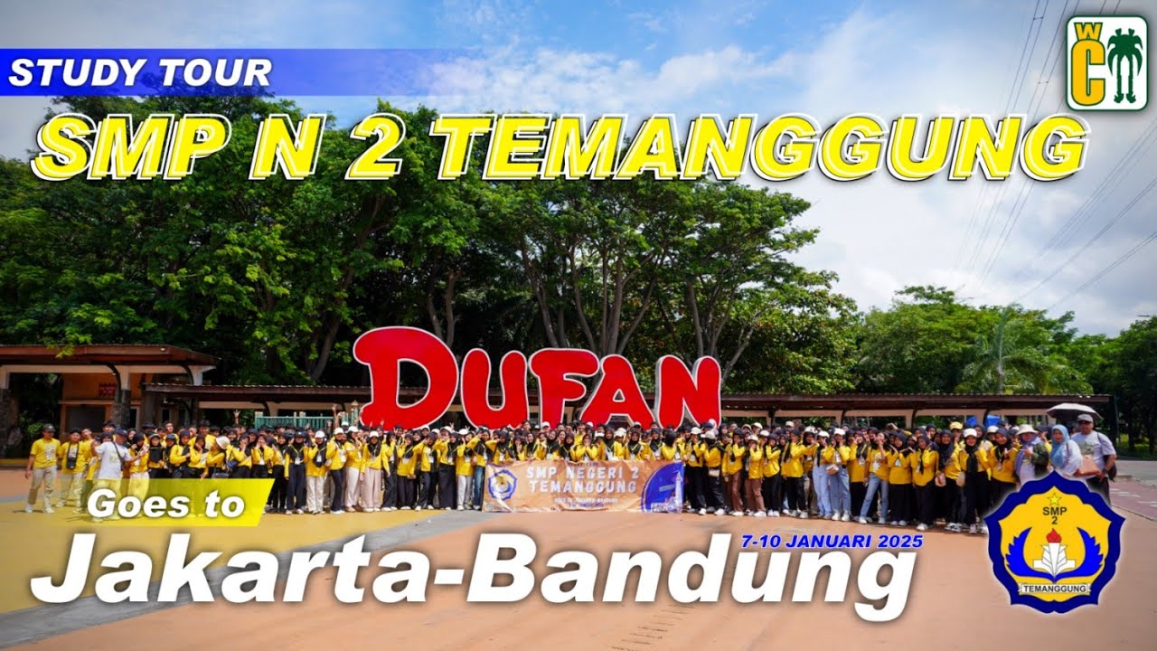 Study Tour SMP Negeri 2 Temanggung Goes To Jakarta Bandung || CITRA WISATA TOUR AND TRAVEL