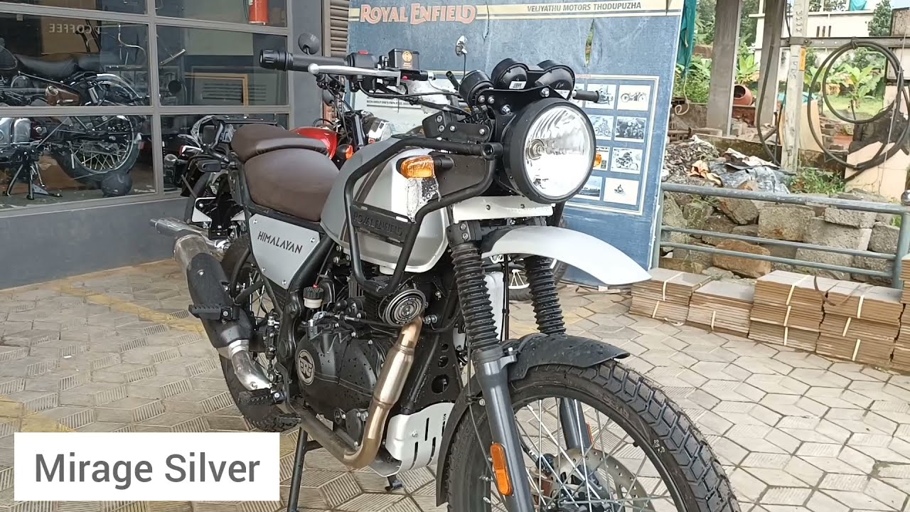 Royal Enfield Himalayan BS6 Mirage Silver Walkaround Review