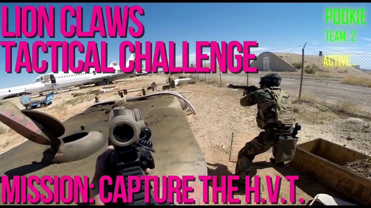 Lion Claws Tactical Challenge Milsim Airsoft Mission 2 : Capture HVT - AirSplat on Demand