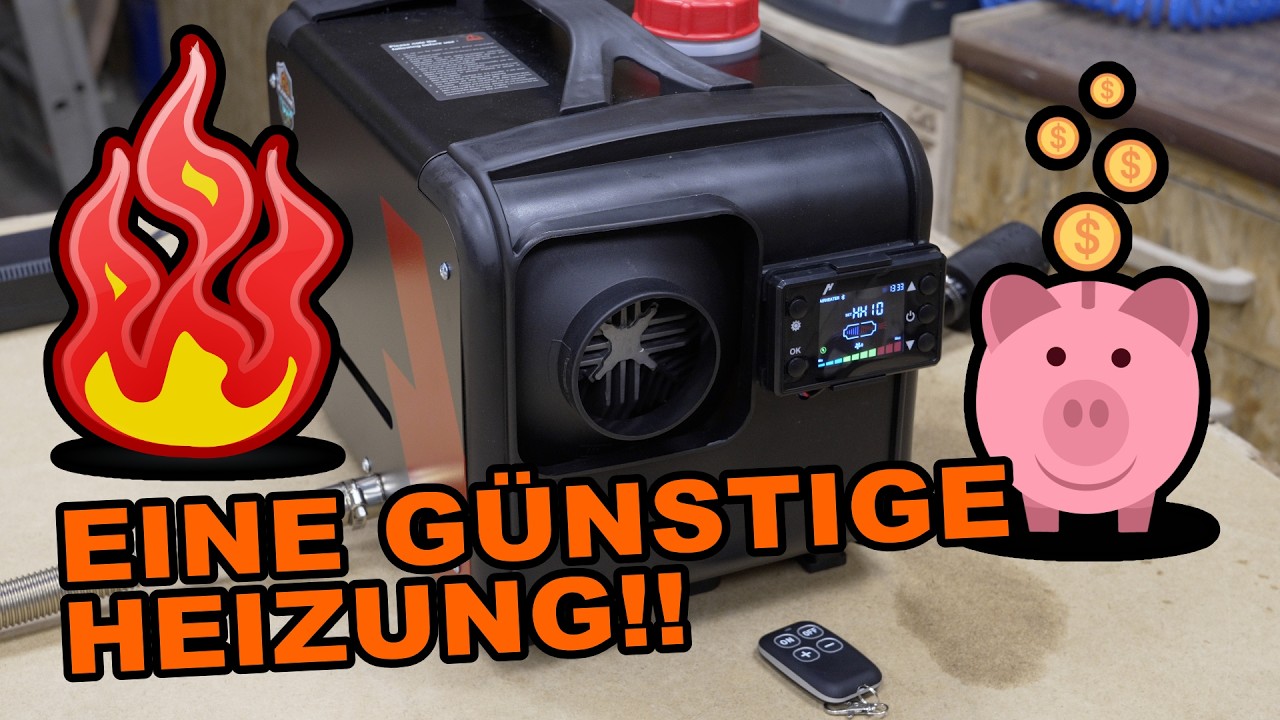 Hcalory BlazeCore Handy 1s | Die neue Dieselheizung im Test! 🔥