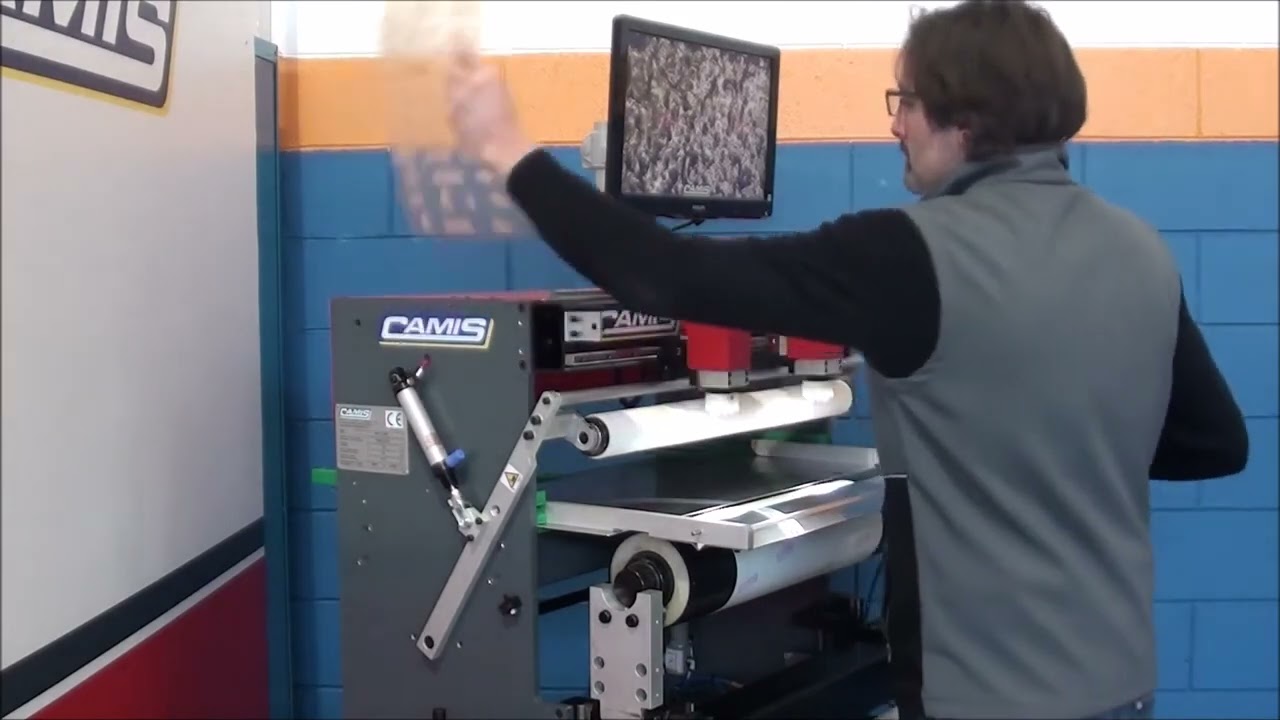 CAMIS IRISMALL - Sleeve dedicated Narrow Web Mounter