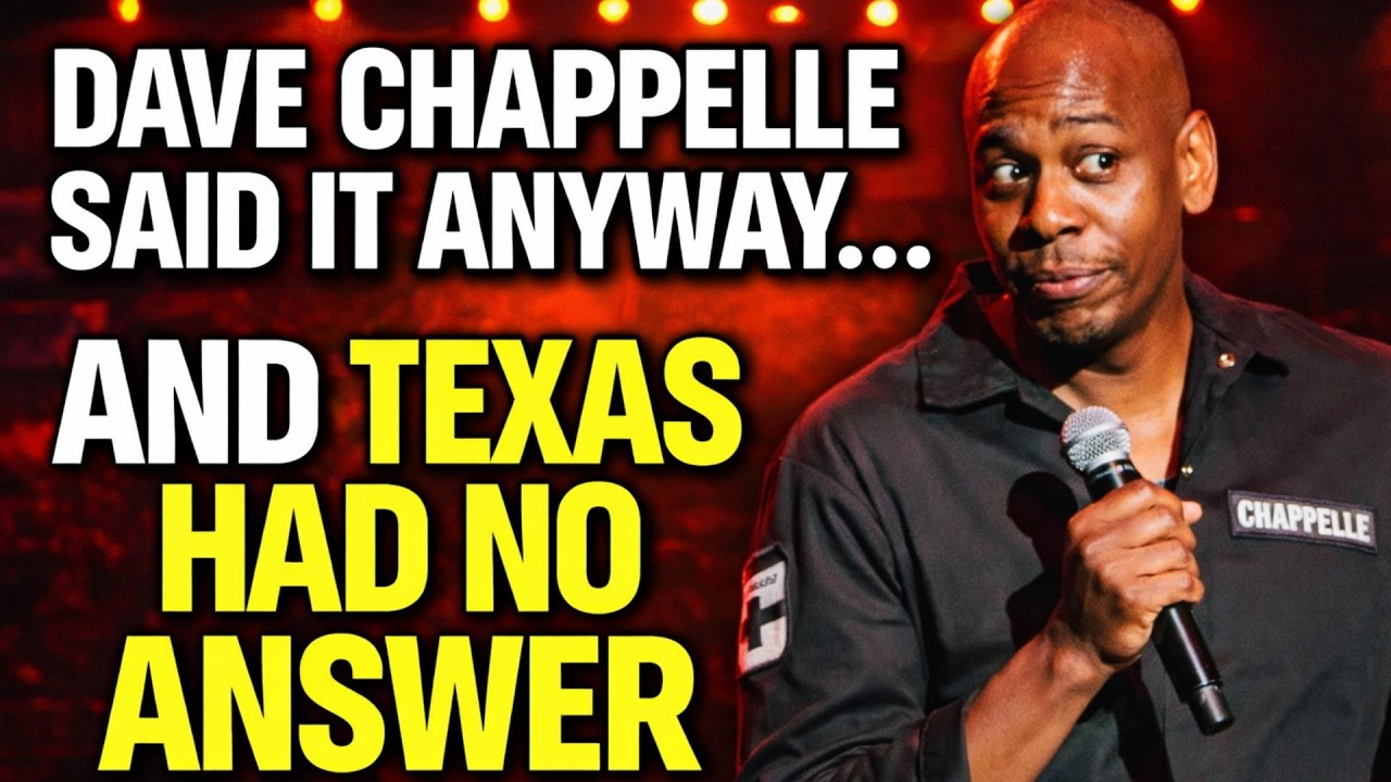 Dave Chappelle | Dave Chappelle Said It Anyway… And Texas Had No Answer