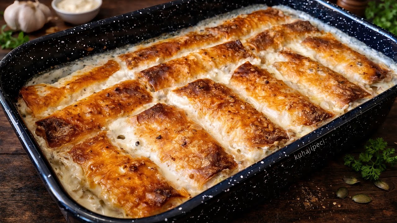 PITA SA RIŽOM - NEOBIČNA PITA KOJA ĆE VAS ODUŠEVITI | RICE PIE