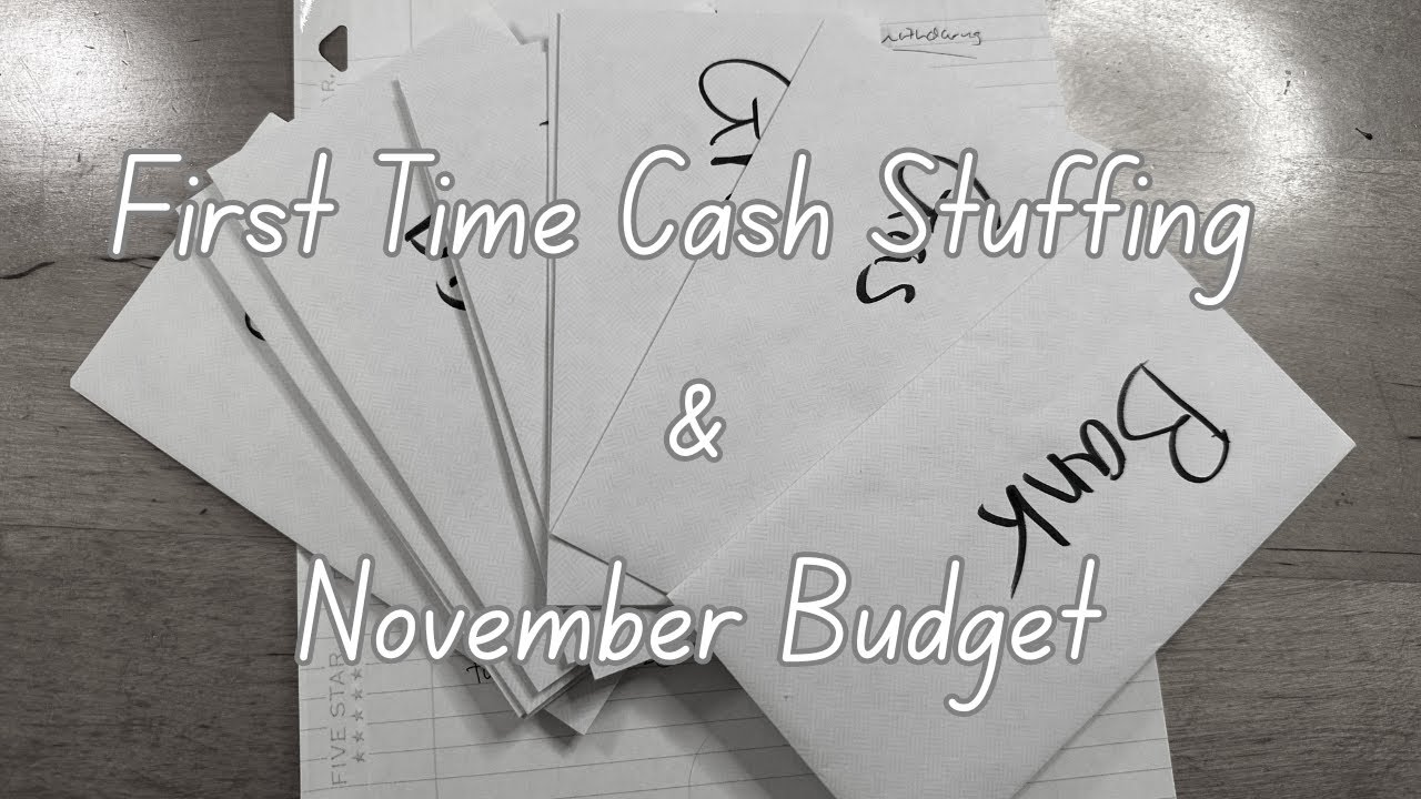 FIRST TIME Cash Stuffing! | Low Income | $360 | November Budget With Me