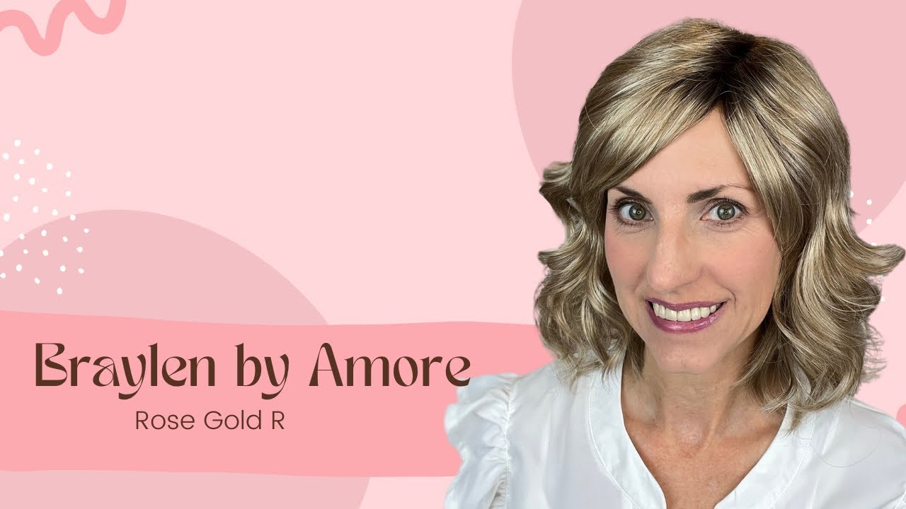 BRAYLEN by Amore Rose Gold R Wig Review! New style 2022!
