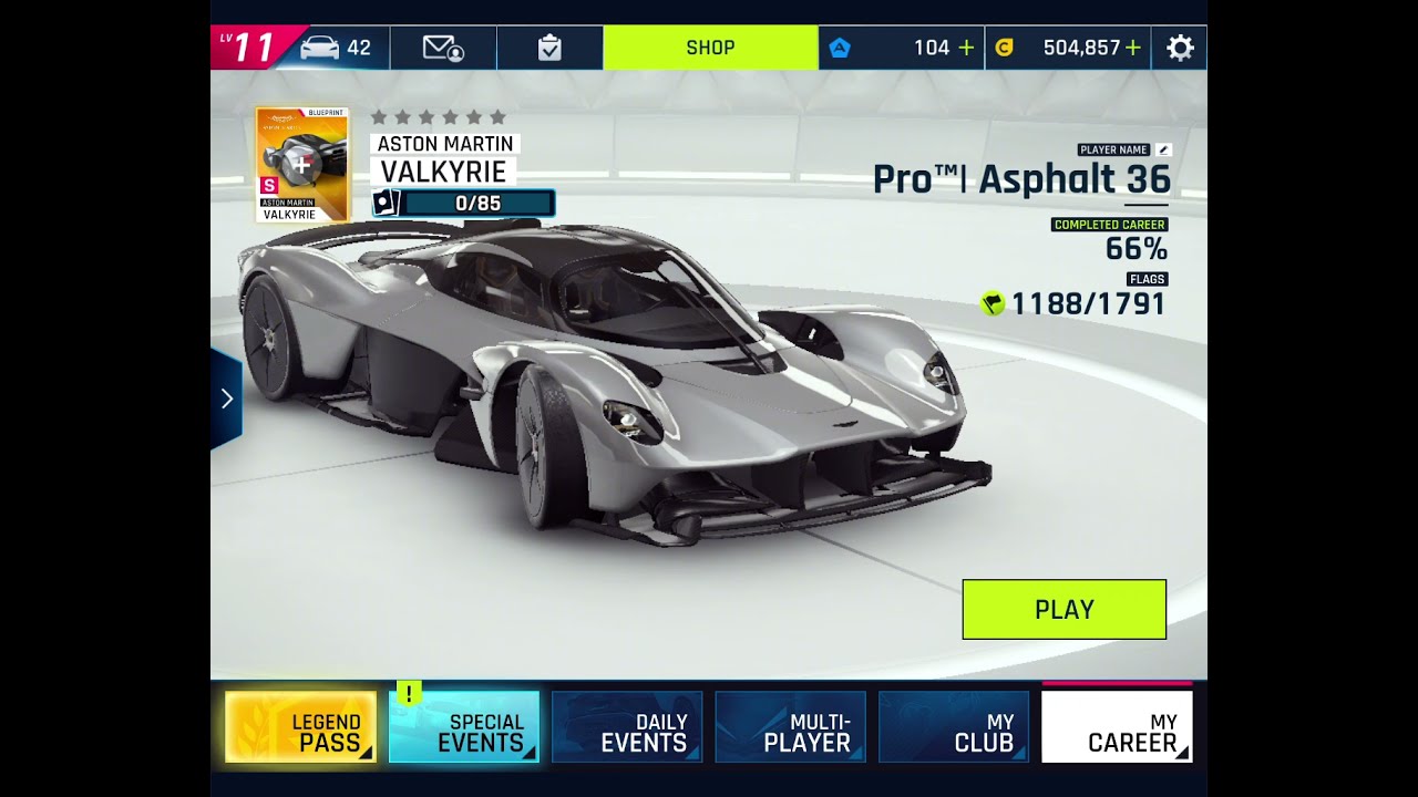 Asphalt 9 - Blueprint Milestone Rewards - Novice/Rookie/Pro/Elite - European Season II Multiplayer