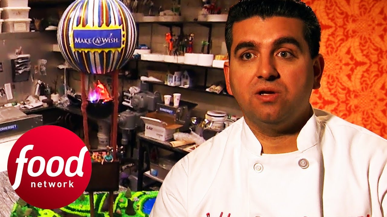 Buddy Gives Back To Cancer Patients With A Spectacular Hot Air Balloon Cake | Cake Boss