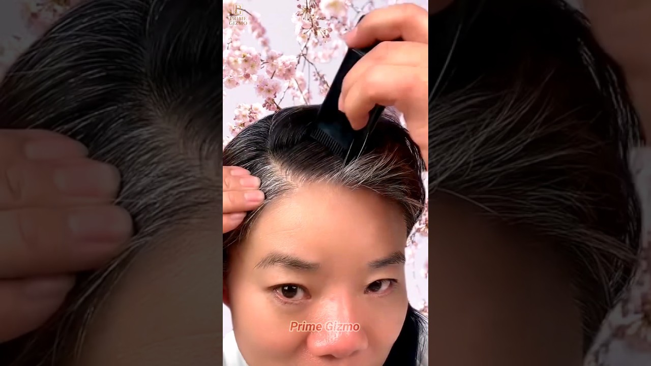 Hair Dye Comb #shorts #gadgets #haircolor #products