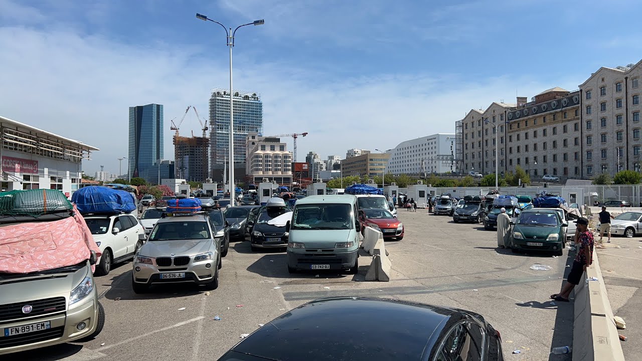 Deuxième jour sur place au port de Marseille