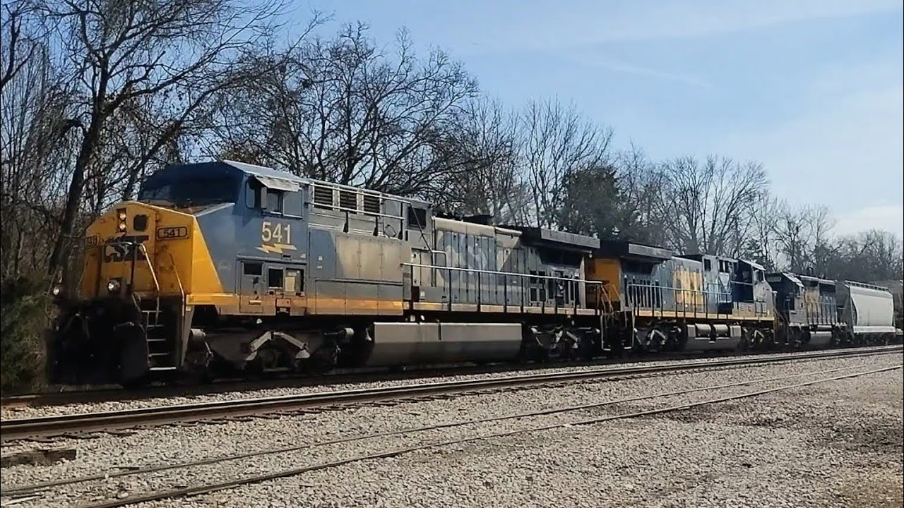 CSX Northbound General Manifest M520 w/ YN2 & GP40-2 Brentwood, TN 02/06/26 