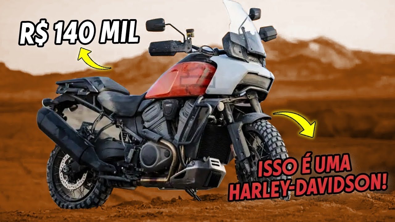 HARLEY PRA BOTAR NA TERRA! Pilotamos os 150 cv da Pan America 1250, a inédita big trail americana!