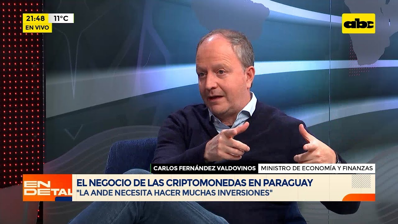 Ministro de Economía sobre el negocio de criptomonedas en Paraguay