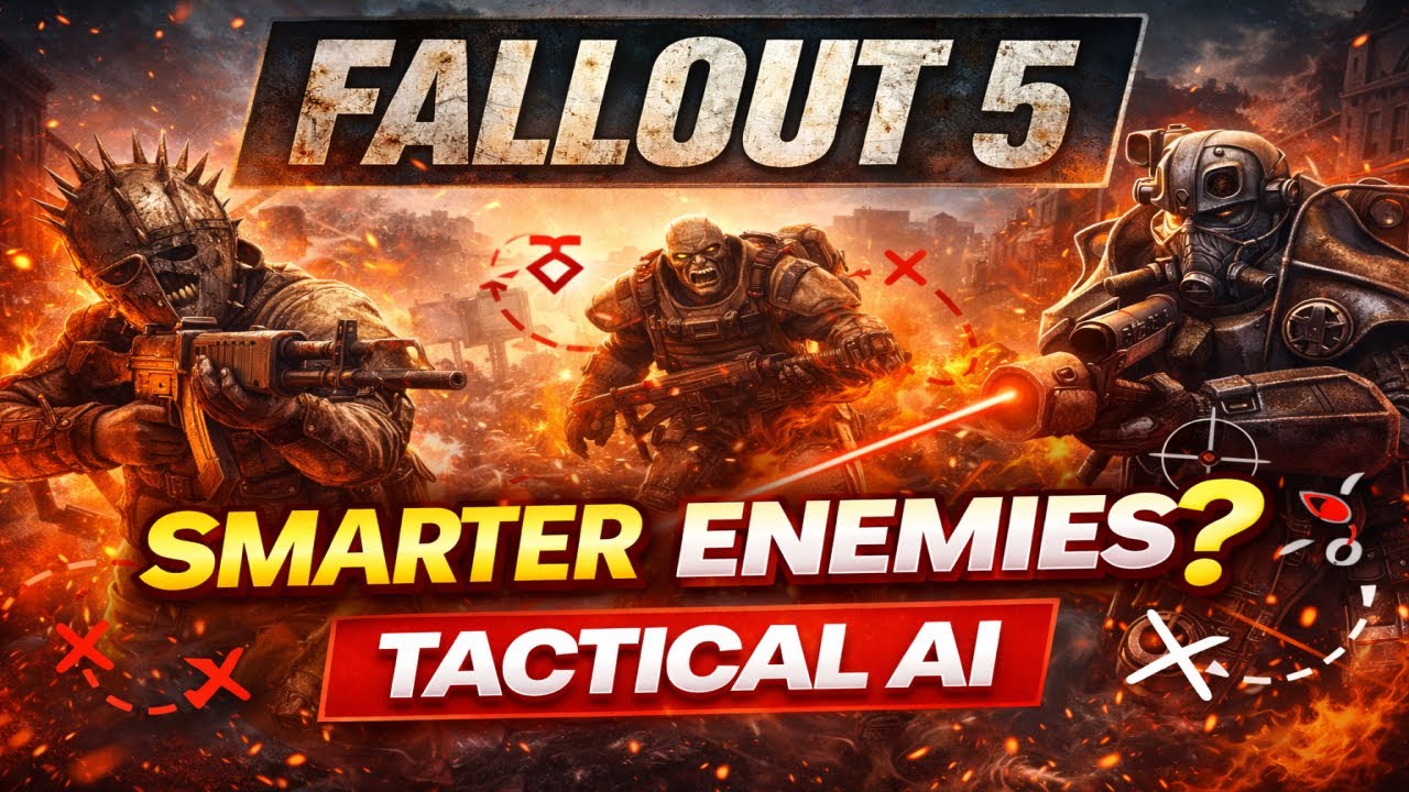 Fallout 5 Needs Smarter Enemies – Tactical AI Could Finally Fix Combat