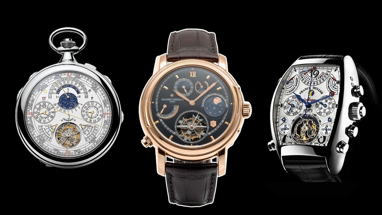 LES 5 MONTRES LES PLUS COMPLIQUÉES DU MONDE!