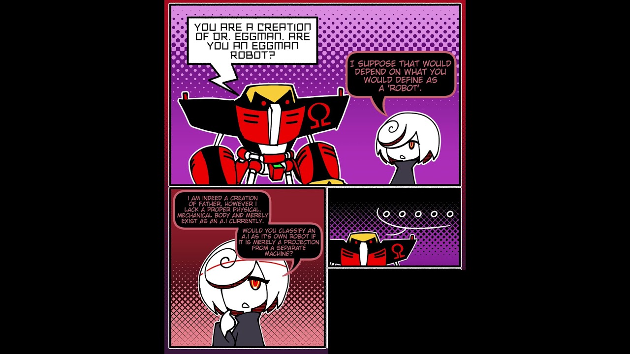 'Omega Meets Sage' w/ Voices! 🔊 - Sonic Frontiers Comic Dub by MaxSPOOKE/@MaxOKE_ 🎨