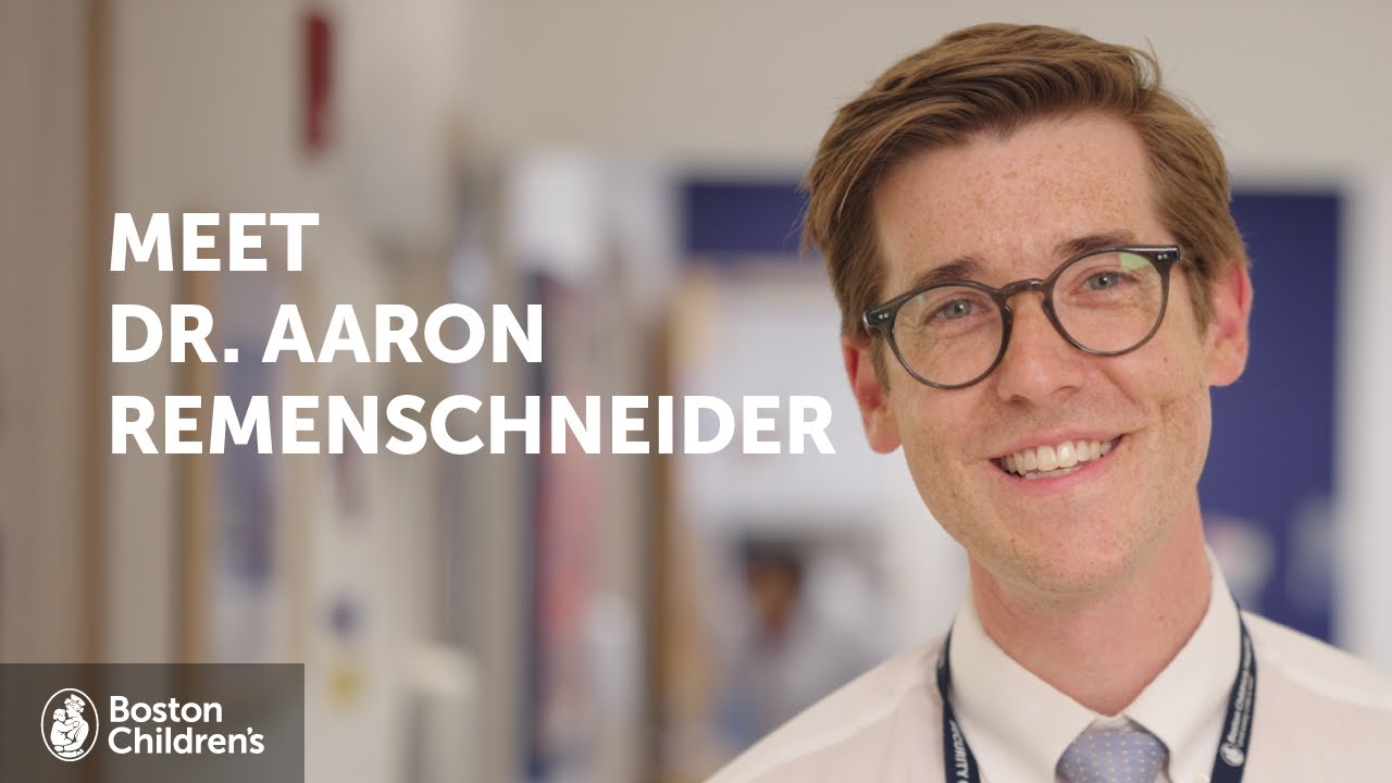 Meet Dr. Aaron Remenschneider | Boston Children's Hospital