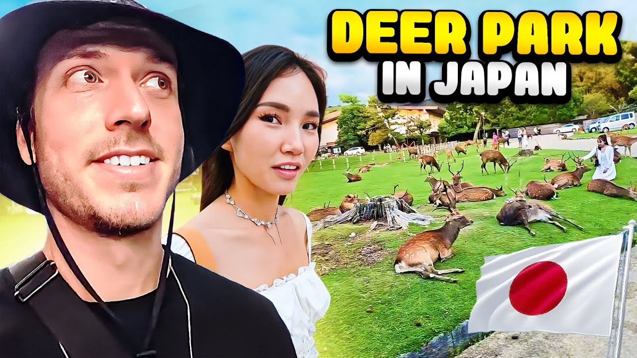 You NEED To Visit Nara, Japan's Deer Park! (w/ WaterLynn)
