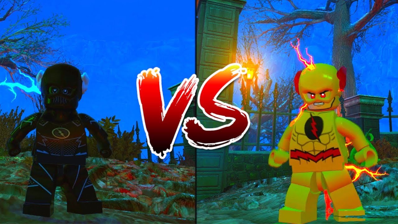LEGO DC Villains: Zoom vs Reverse Flash Race!!