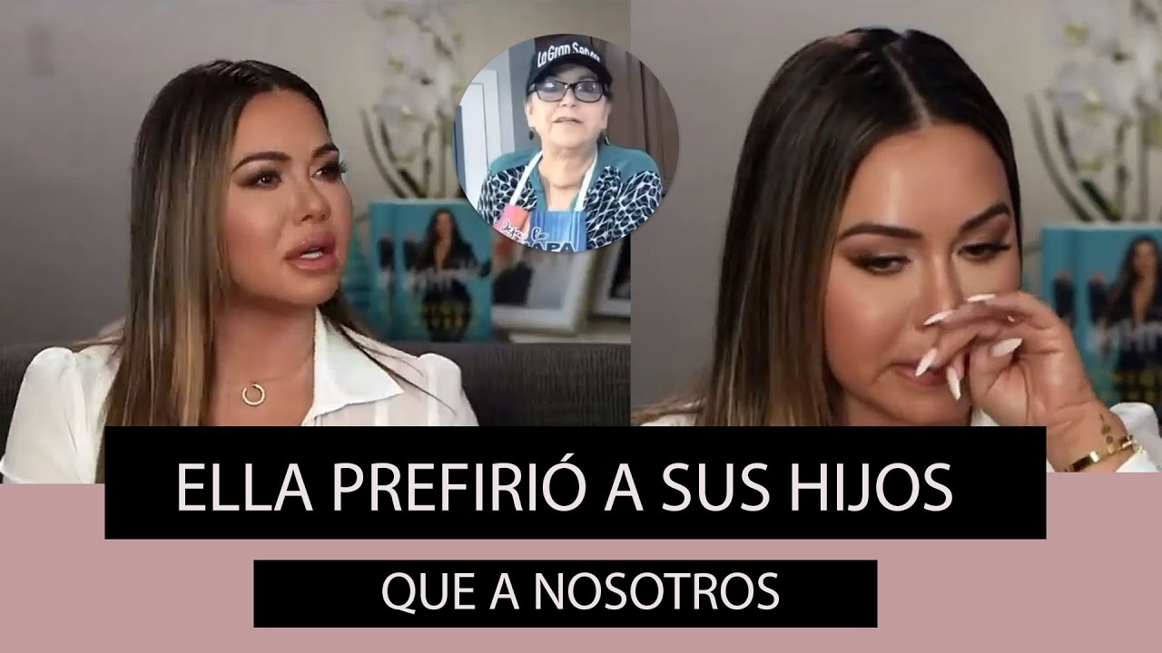 Chiquis Rivera llora que Doña Rosa le haya dado la espalda