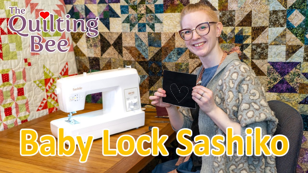 What is the Baby Lock Sashiko? - A Sewing machine that replicates the Hand-Stitched look!