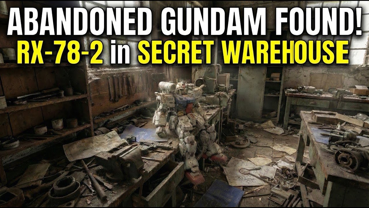 Abandoned RX 78 2 GUNDAM Found in Secret Warehouse