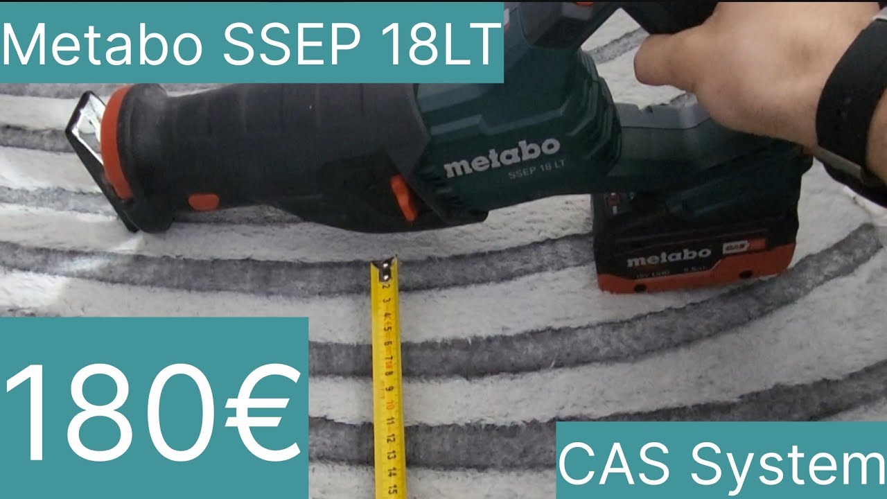 Metabo SSEP 18 LT Akku Säbelsäge Test und Vergleich