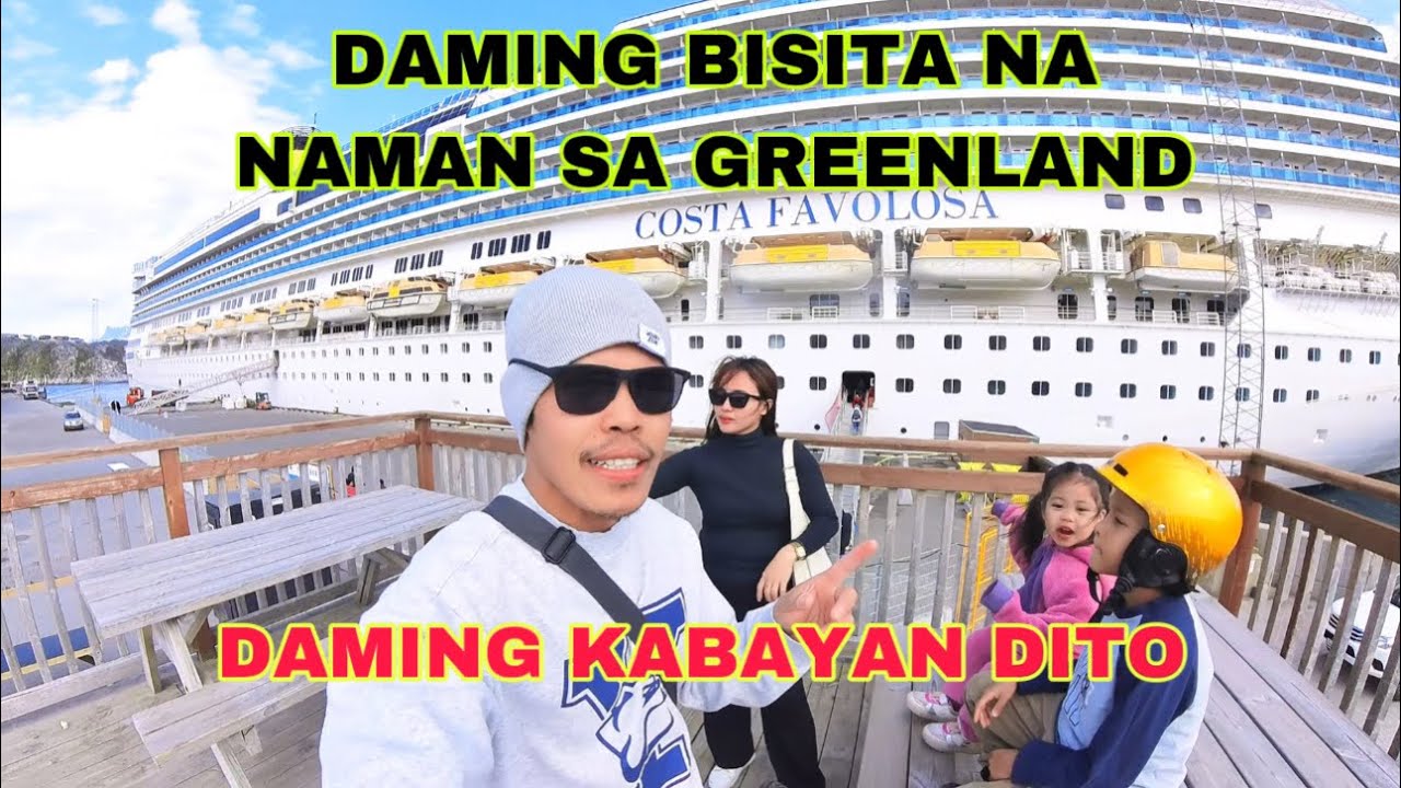 PINAKA MALAKING BARKO NA NAKITA KO DITO SA GREENLAND