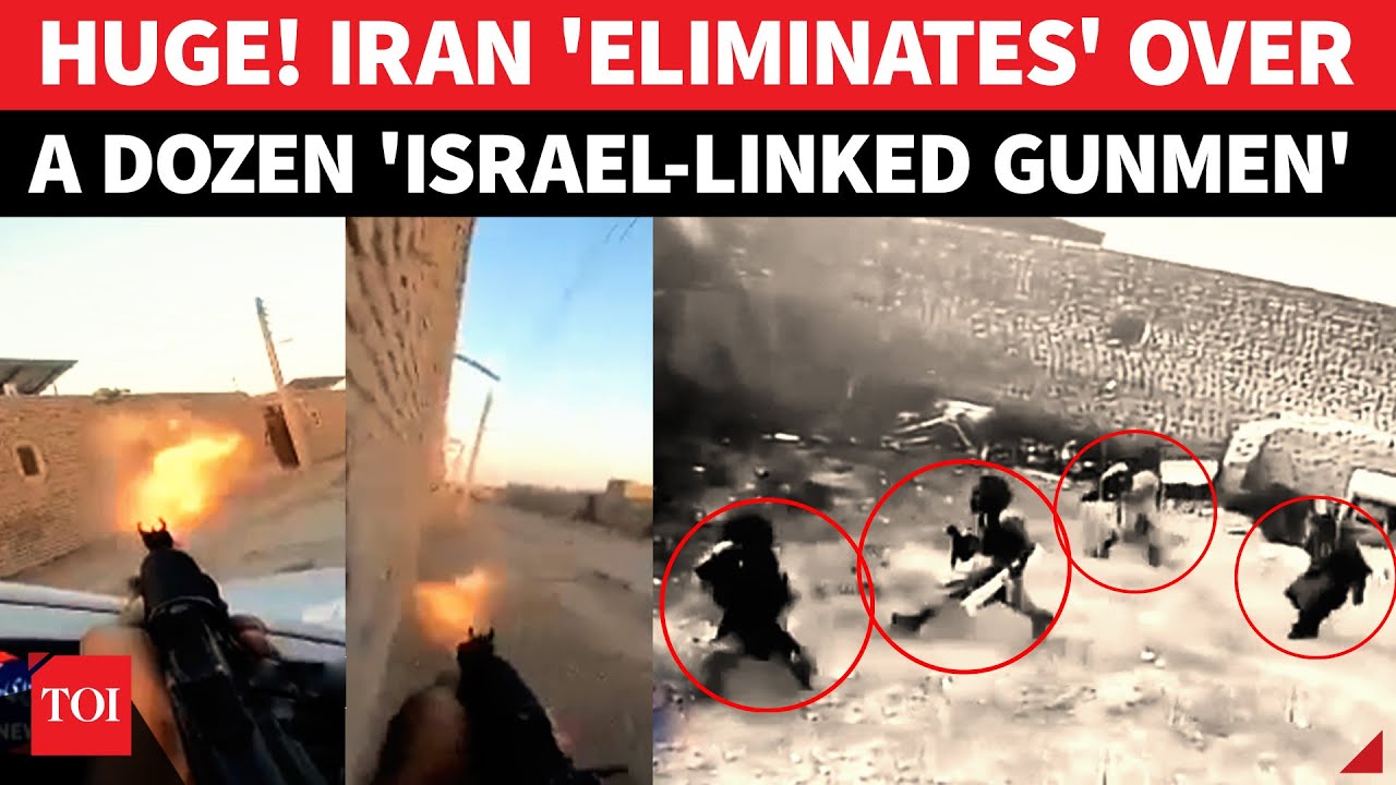 Iran SEIZES American Weapons, WIPES OUT 'Israel-Linked' Gunmen In Deadly Border Ops