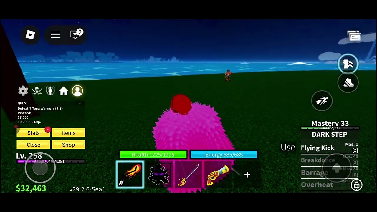 Very short Blox fruits video