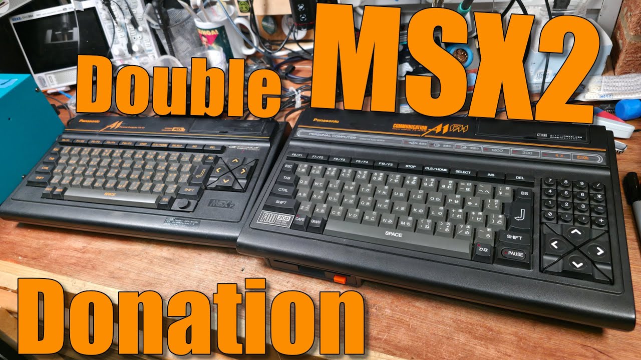 Распаковка Panasonic MSX2