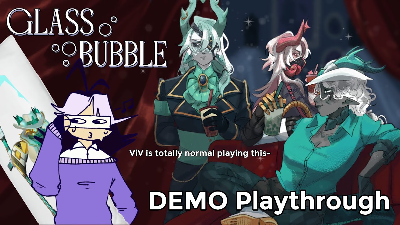 [Old Build] Glass Bubble | a PHIGHTING! VN Dating Sim DEMO Voiced Playthrough