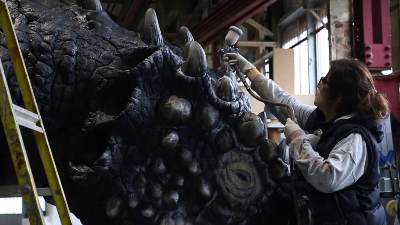The Making of the Caernarfon Castle Dragons