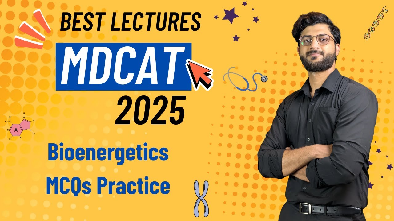 MDCAT 2025 - Bioenergetics Live Practice  - Hamza Ramzan Lec 10
