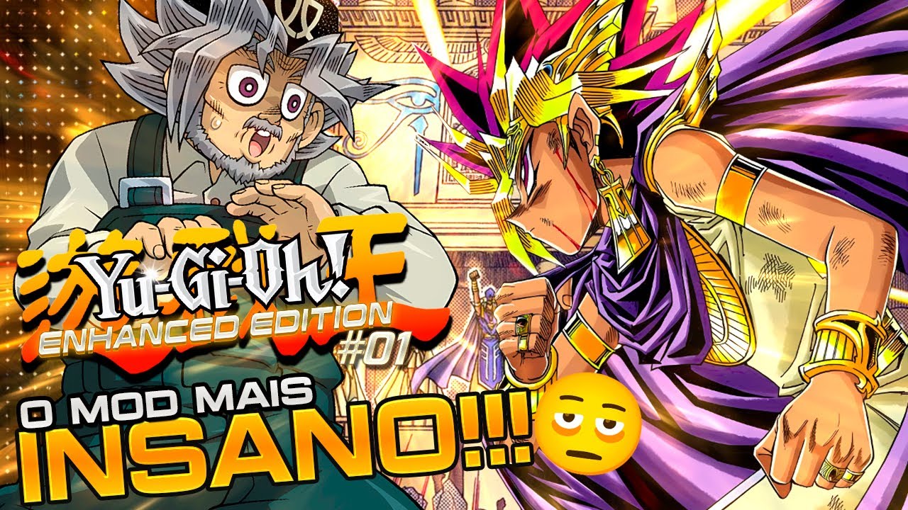 EU JÁ DESISTI NO PRIMEIRO VÍDEO!😒😒SEM CONDIÇÕES!!! - YuGiOh! Forbidden Memories: Mod Enhanced #1