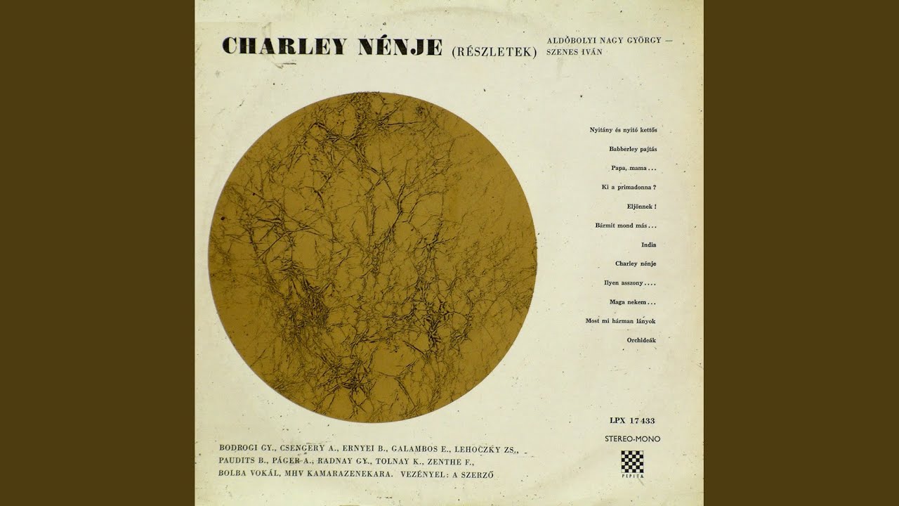 Charley nénje: Maga nekem...