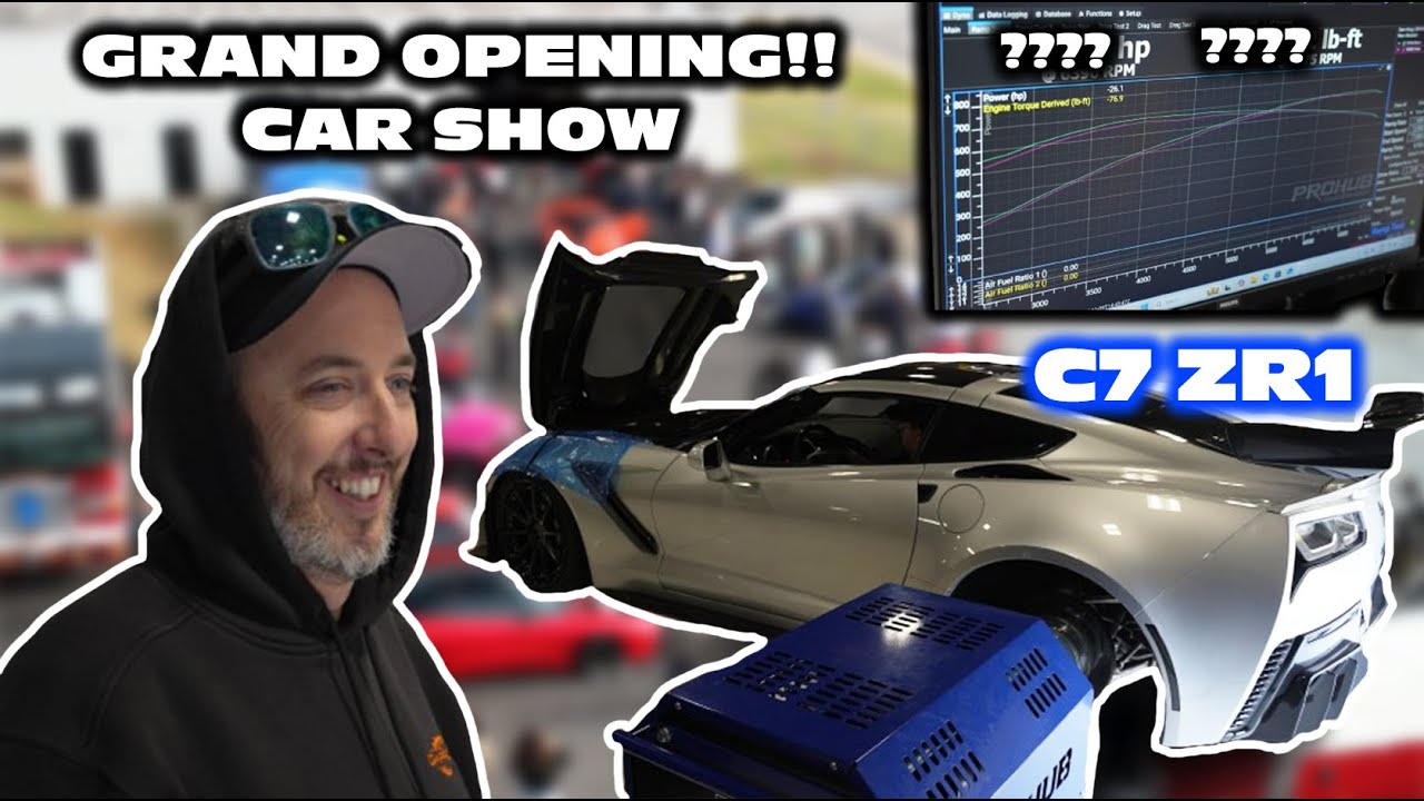 Grand Opening Chaos! Wild Cars, Crazy Dyno Runs, and New Toys!