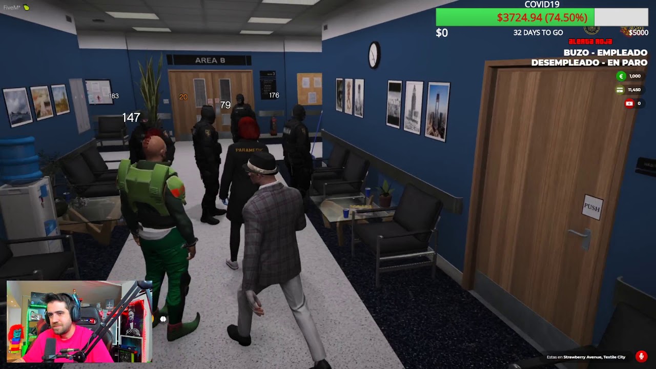 Gmido de auronplay en el hospital