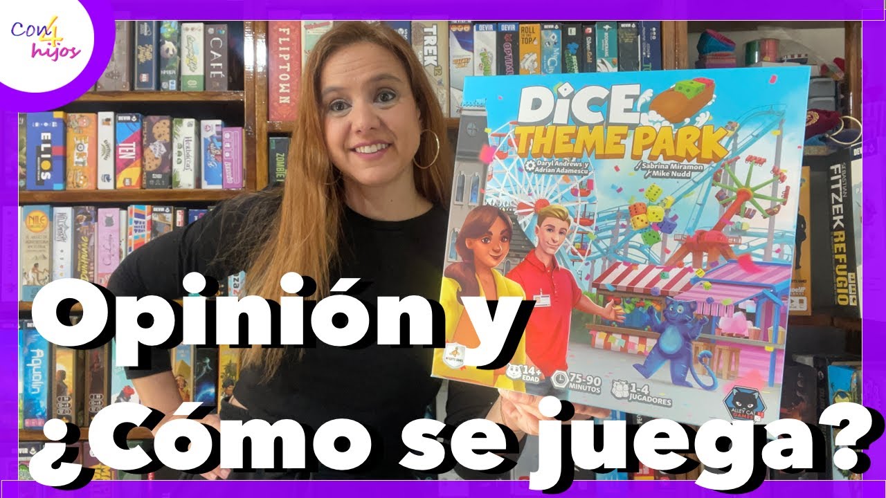DICE THEME PARK 🎡 (Maldito Games) Opinión y ¿Cómo se juega?