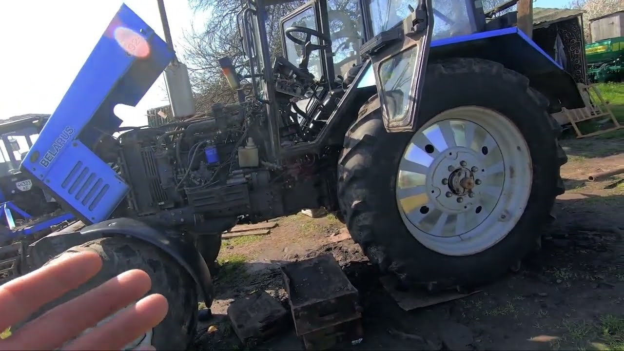 ❌ Випробування МТЗ 892 пiсля ремоту КПП 🚜 Знайшли чому стартер не реагував на ключ 🔞