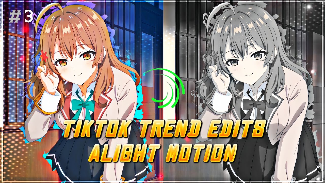 Trending Tiktok Anime edits Presets | Alight Motion 💫🔥| [ XML+MATERIALS+AUDIO]