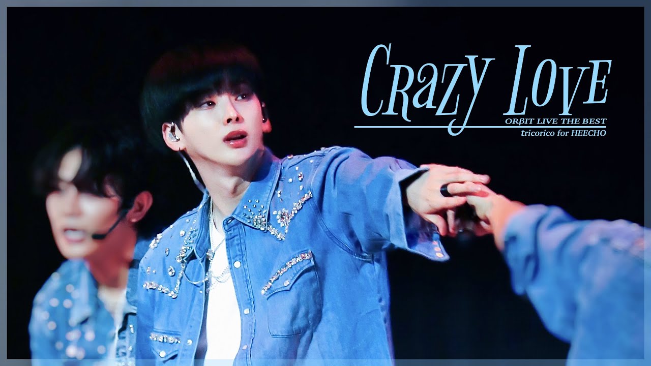 [4K]240214 ORβIT LIVE THE BEST : HEECHO fancam - Crazy Love( 오르빗 김희천 オルビット キムヒチョン)