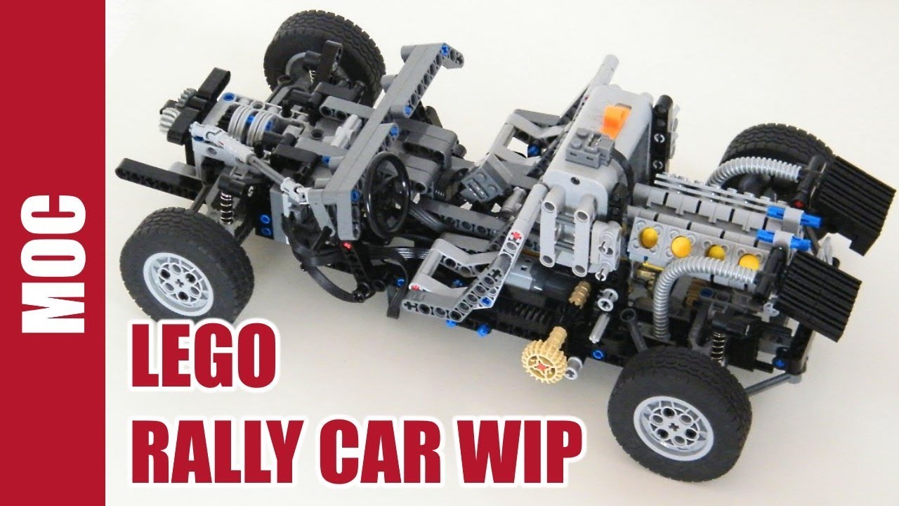Lego Technic - Rally Car Part 1 : Frame