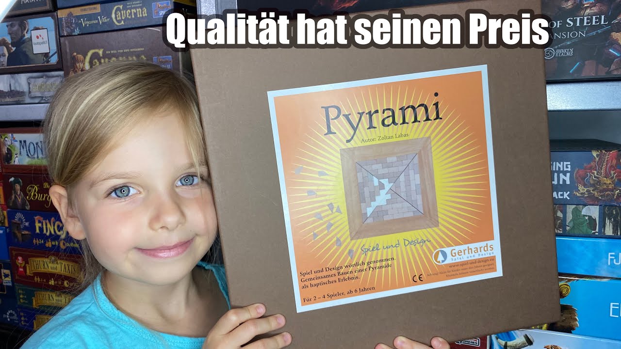 Pyrami (Gerhards Spiel und Design) - ab 6 Jahre ... aber für Jung und Alt