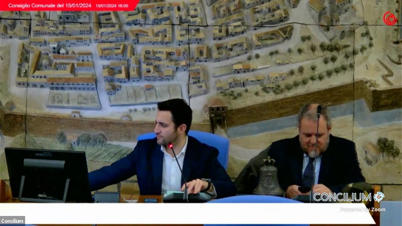 Consiglio Comunale del 15/01/2024